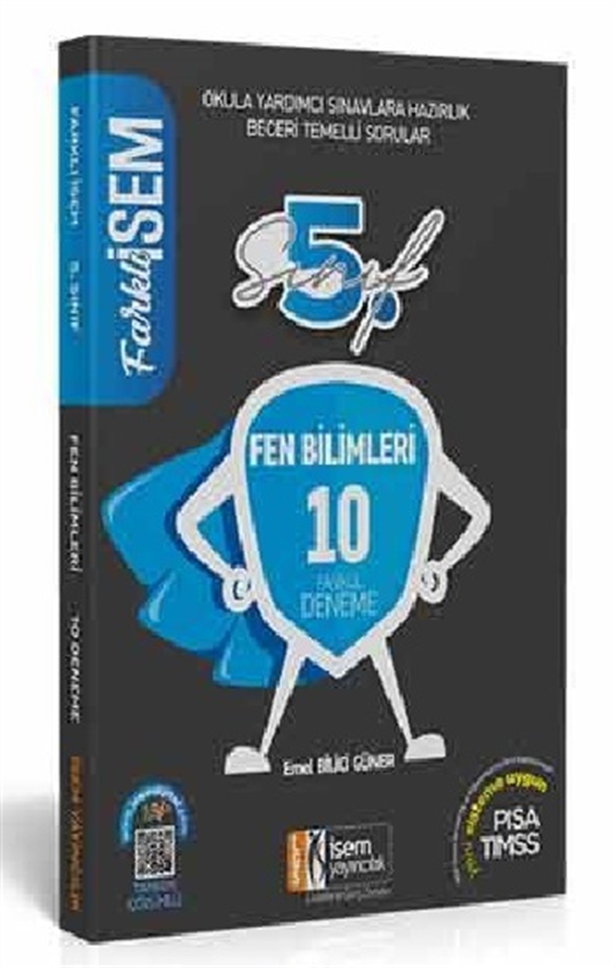 İsem Yayıncılık 2020 Farklı İsem 5. Sınıf Fen Bilimleri Tamamı Çözümlü 10 Fasikül Deneme