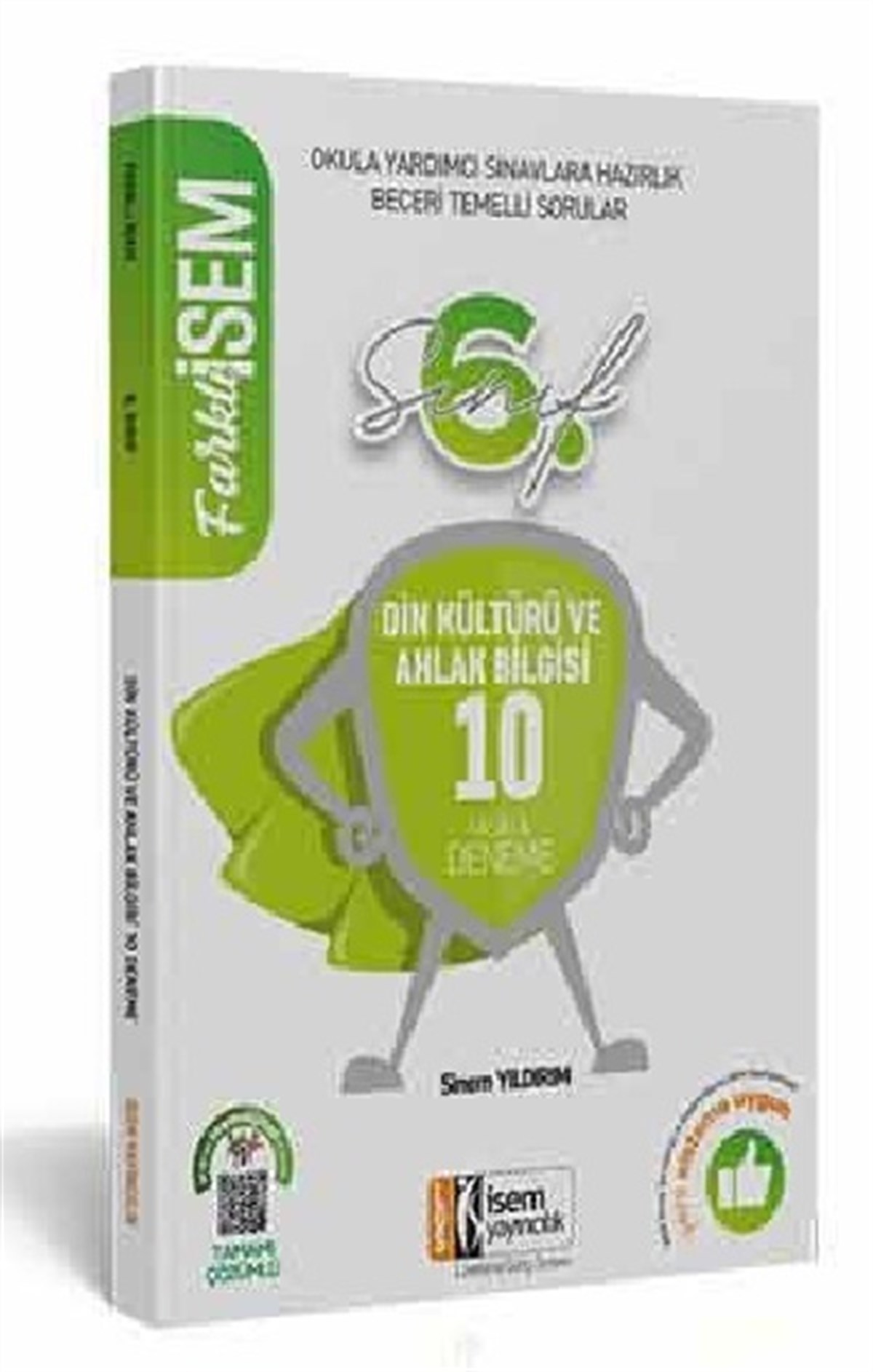 İsem Yayıncılık 2020 Farklı İsem 6. Sınıf Din Kültürü ve Ahlak Bilgisi Tamamı Çözümlü 10 Fasikül Deneme
