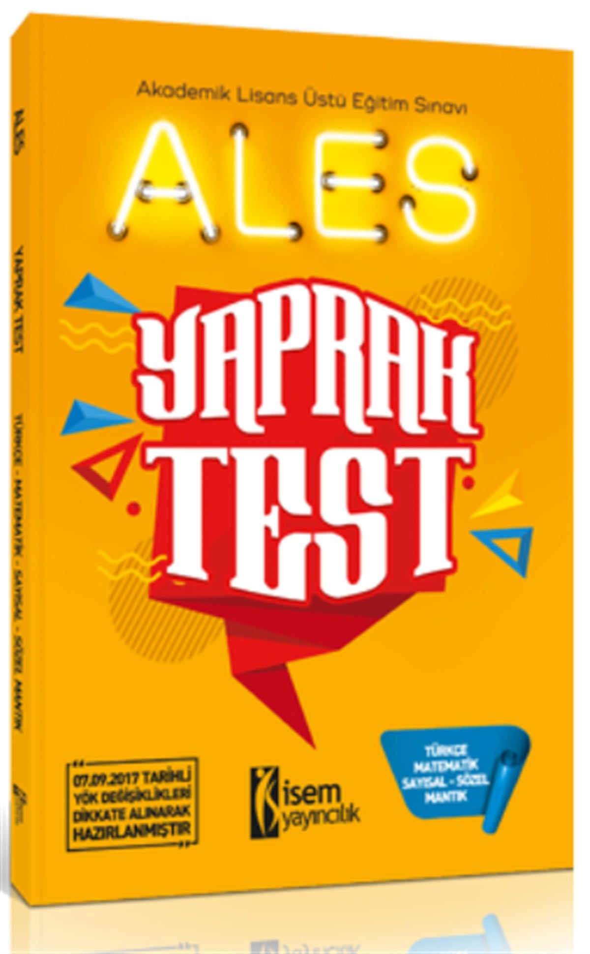 İsem Yayıncılık ALES Yaprak Test 2018