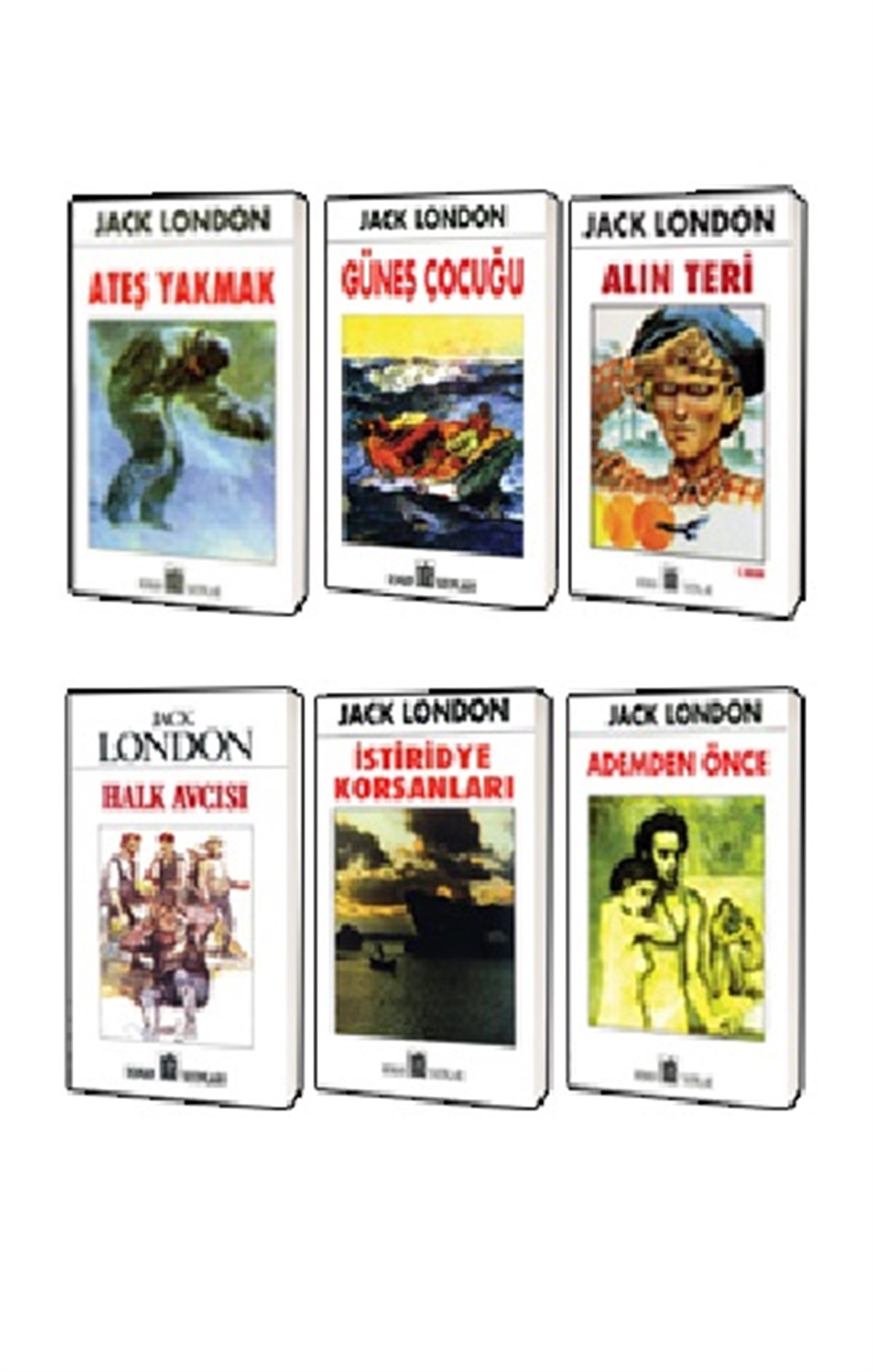 Jack London Klasikleri 6 Kitap Set3
