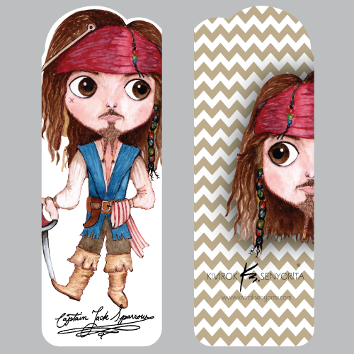 Jack Sparrow Kitap Ayracı , Kıvırcık Senyorita , Kıvırcık Senyorita , 2433215371937 ,