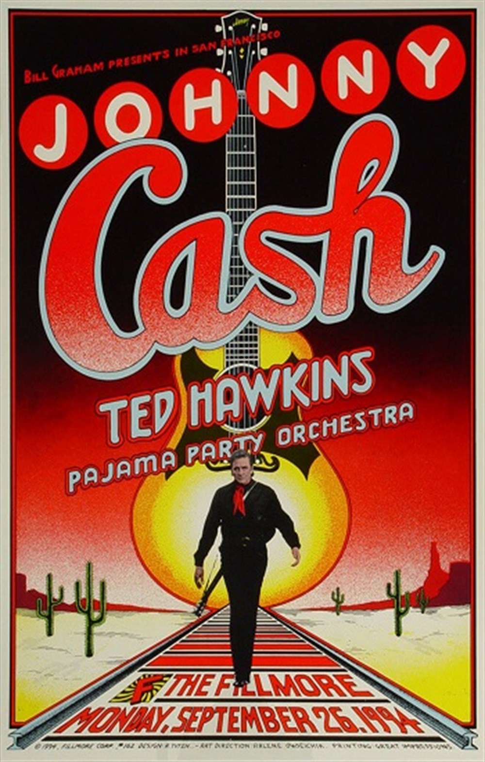 JOHNNY CASH - POSTER