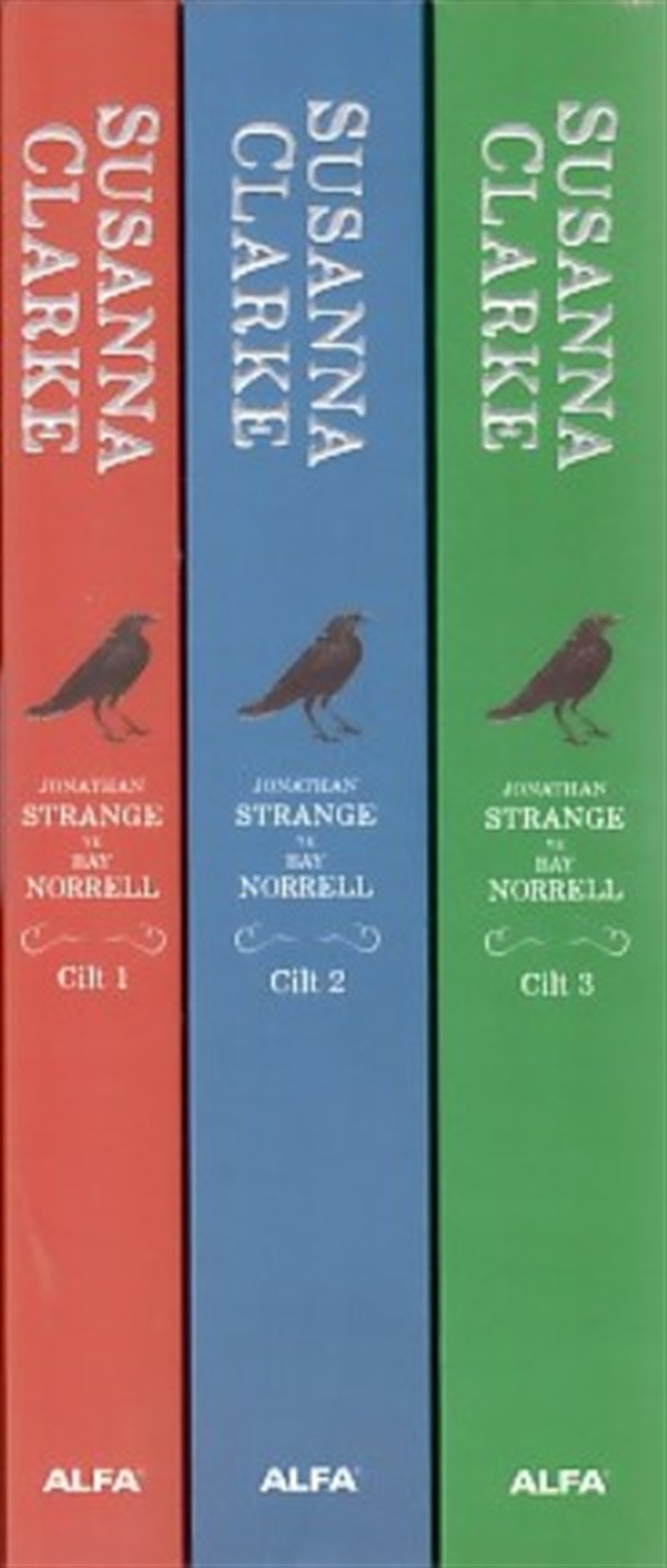 Jonathan Strange ve Bay Norrell (3 Cilt Takım Kutulu)