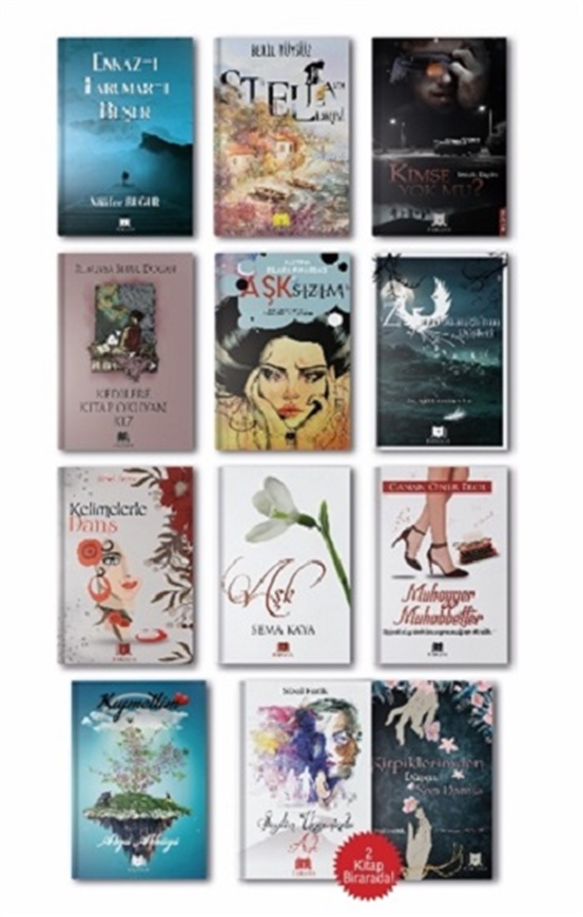 Kadın Yazarlar Seti (12 Kitap Takım)