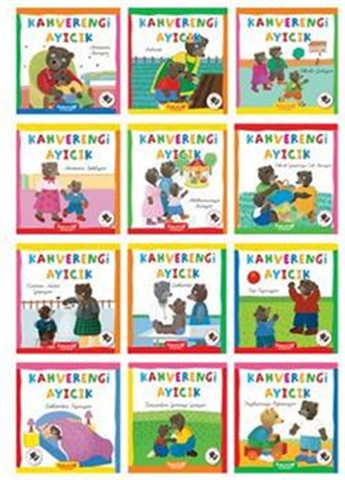 Kahverengi Ayıcık Hikaye Serisi (12 Kitap Takım)