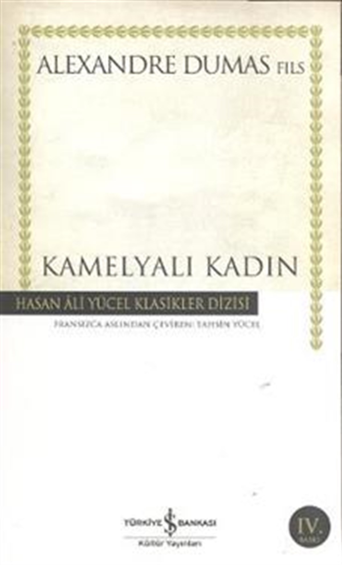 Kamelyalı Kadın (Ciltli)