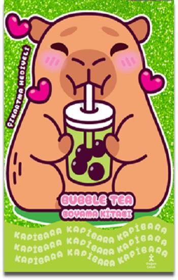 Kapibara - Bubble Tea Boyama Kitabı