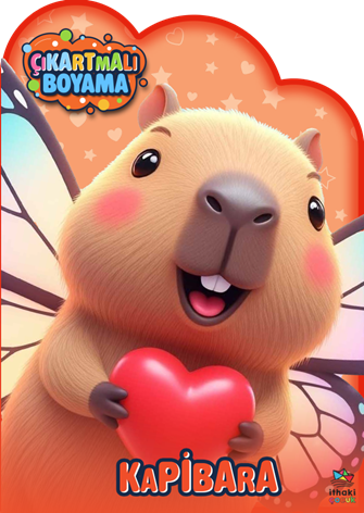 Kapibara Zamanı – Çıkartmalı Boyama Kitabı