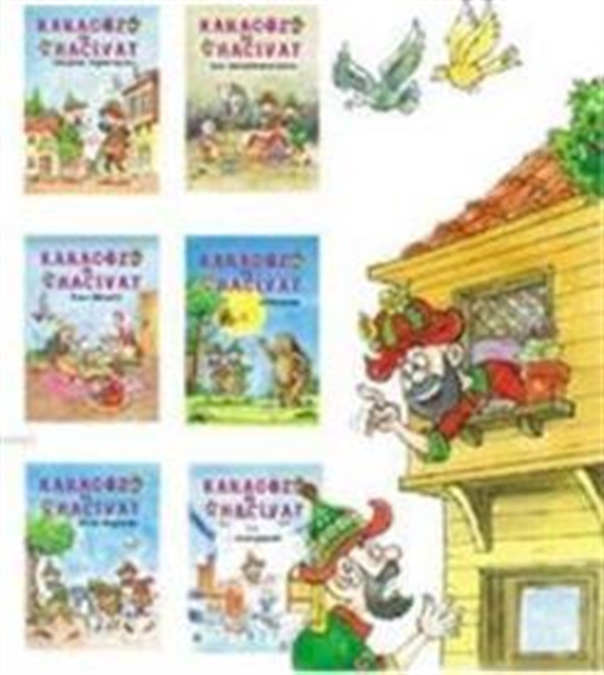 Karagöz ile Hacivat (6 Kitap Takım)