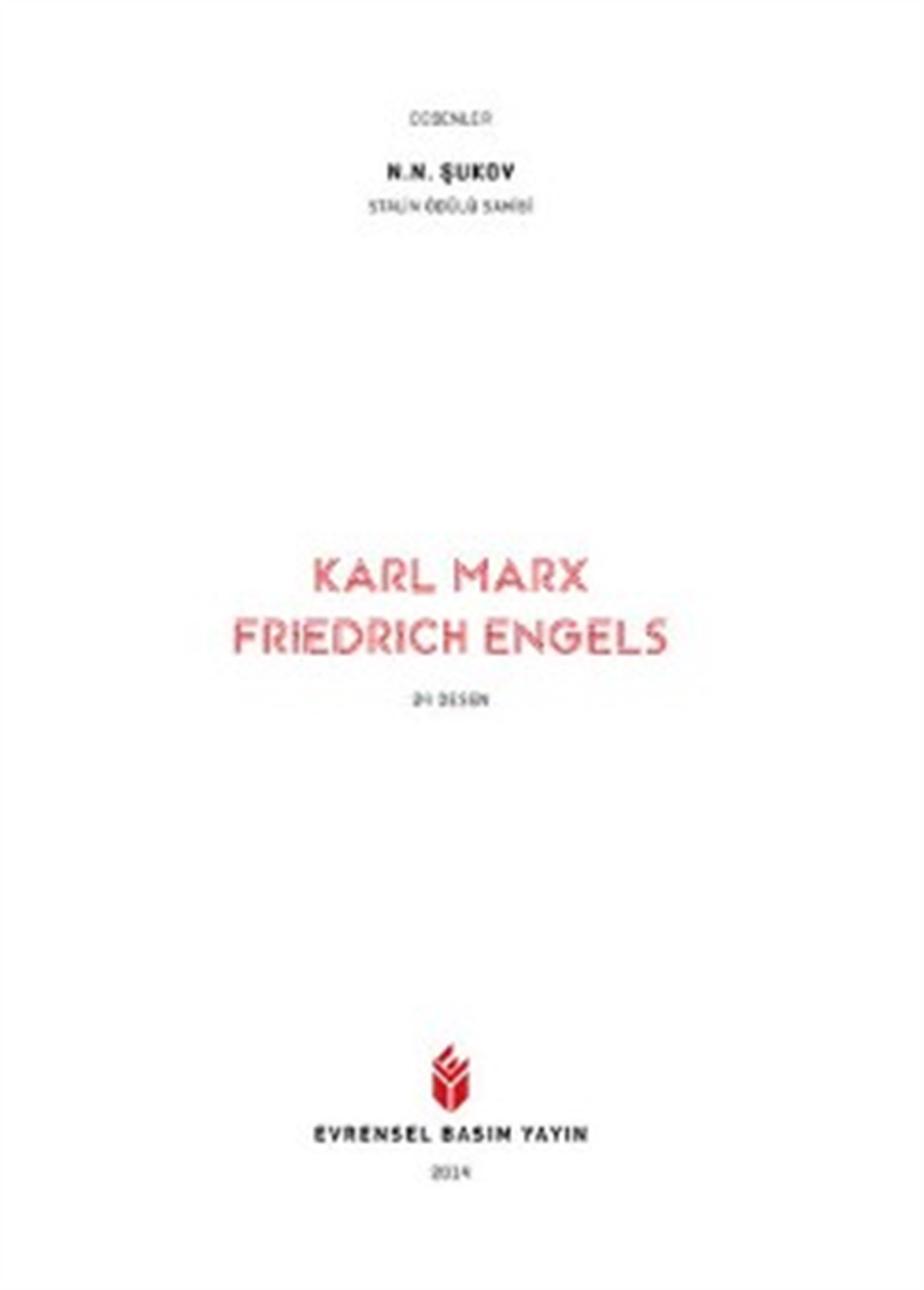 Karl Marx Friedrich Engels 24 Desen
