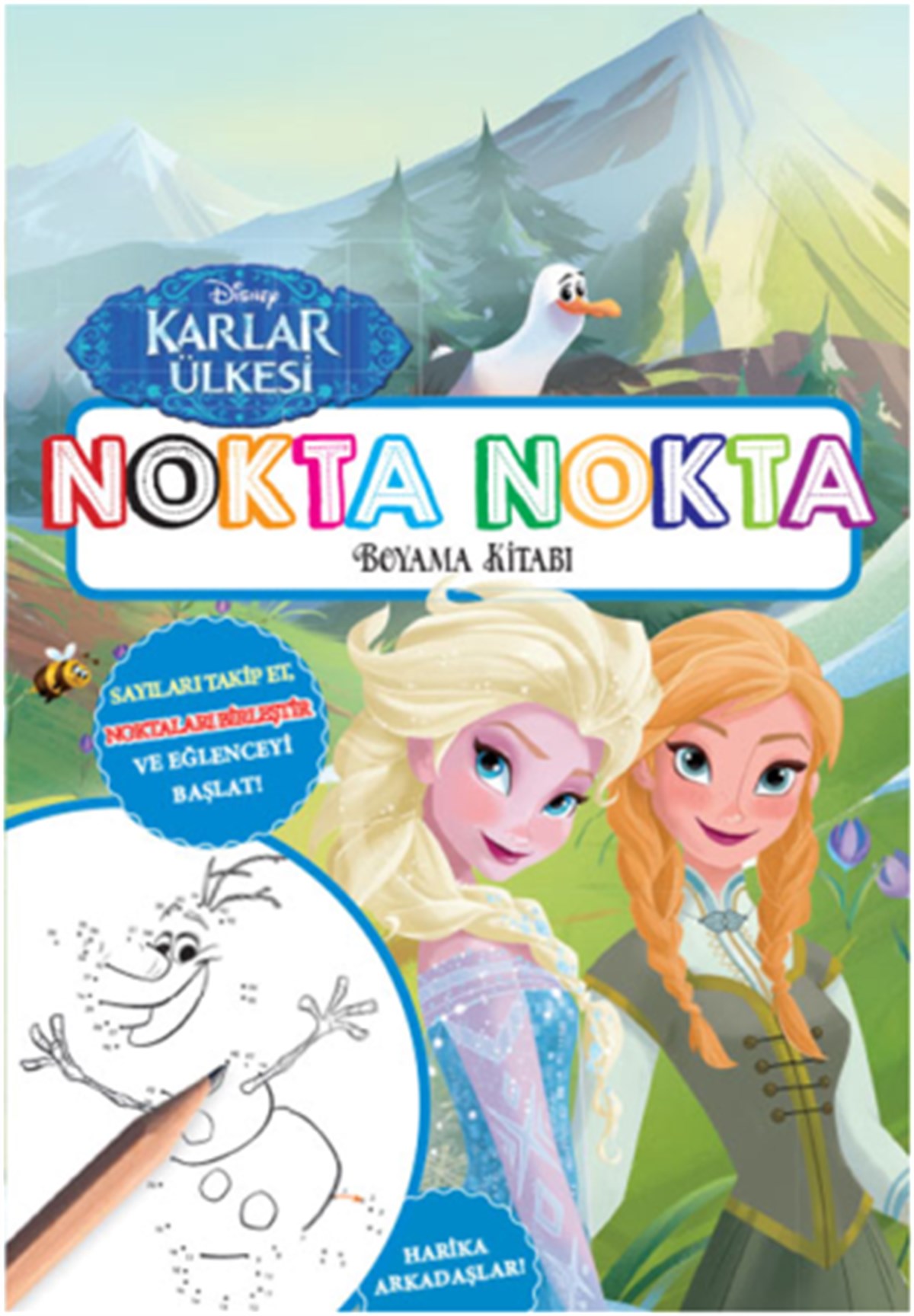 Karlar Ülkesi - Nokta Nokta (Boyama Kitabı)