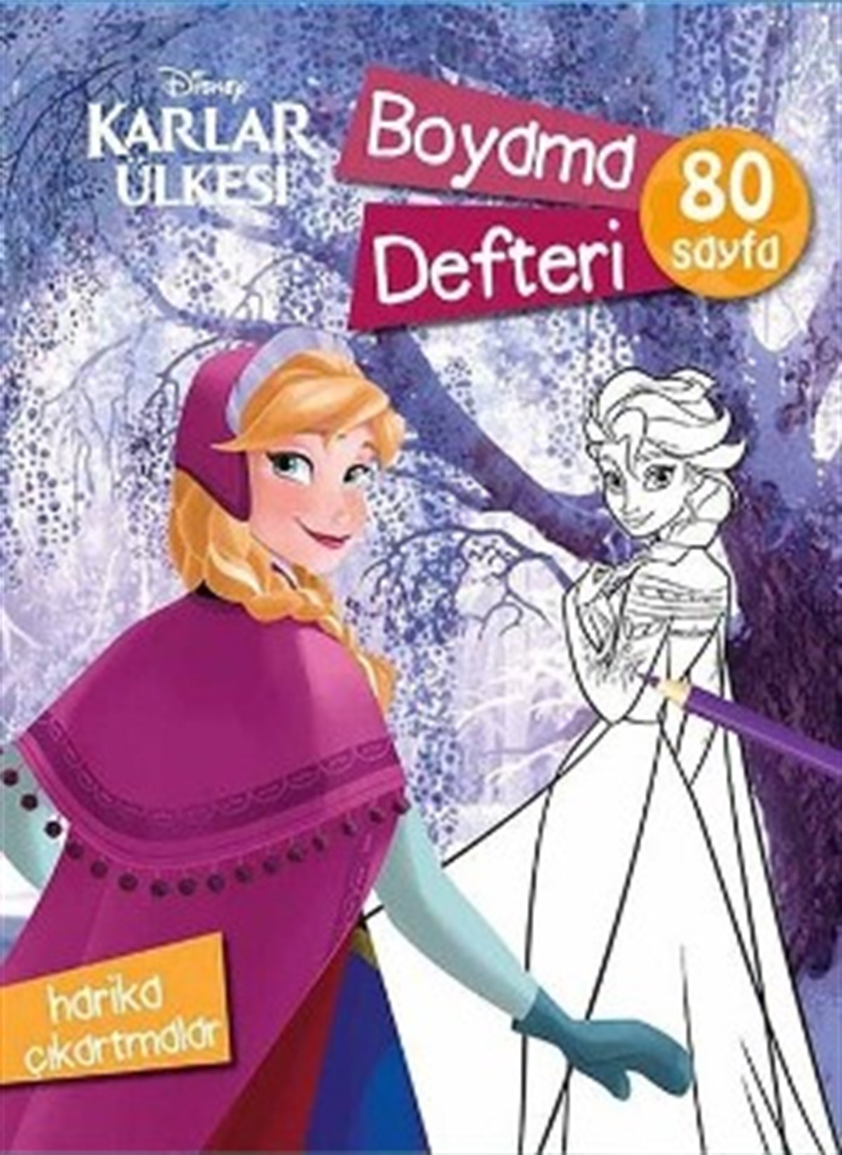Karlar Ülkesi Boyama Defteri
