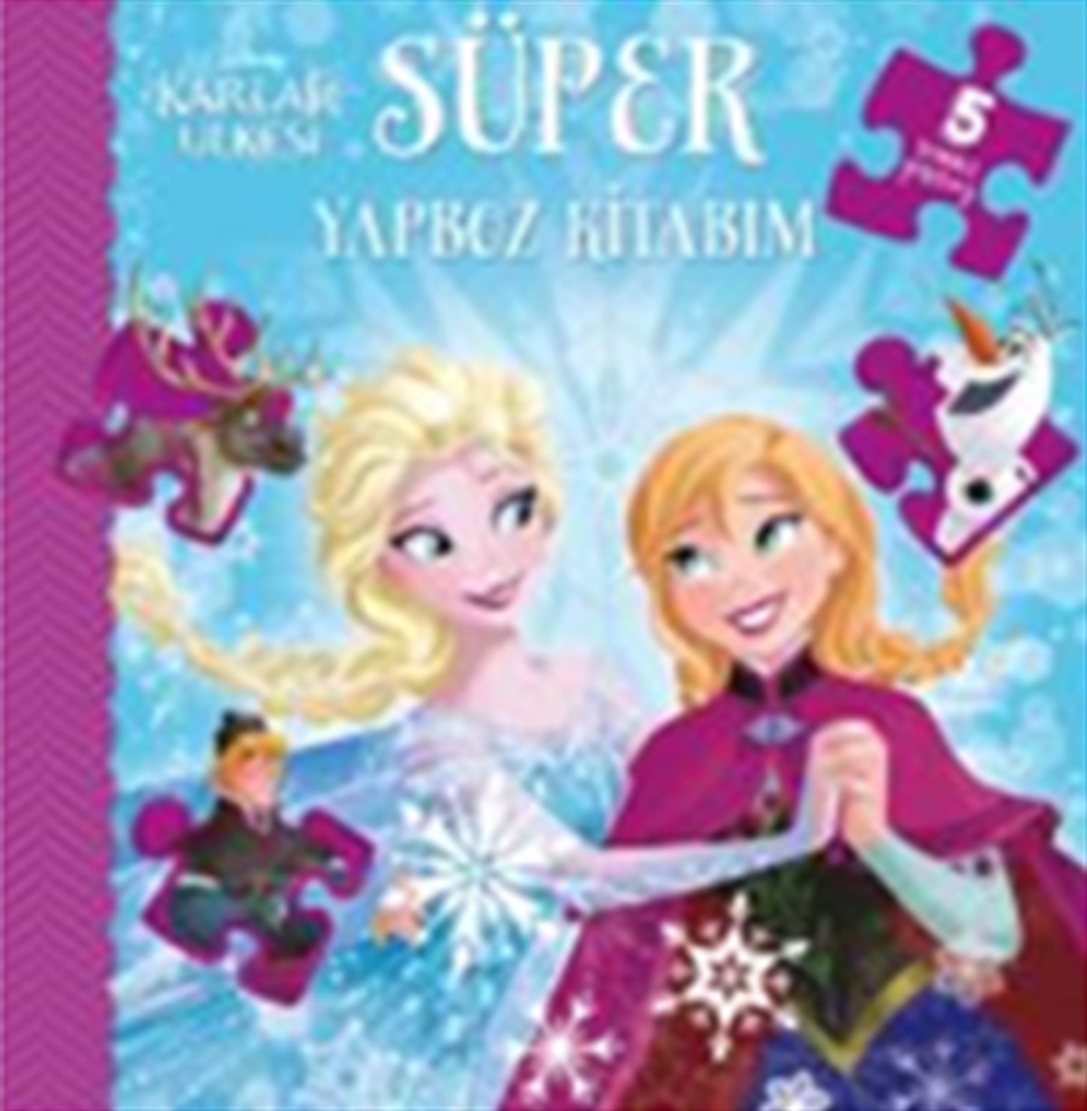 Karlar Ülkesi Süper Yapboz Kitabım