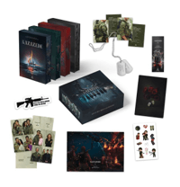 Kazazede 4 Kitap  (Ciltli - Kutu - Yan Boyamalı )