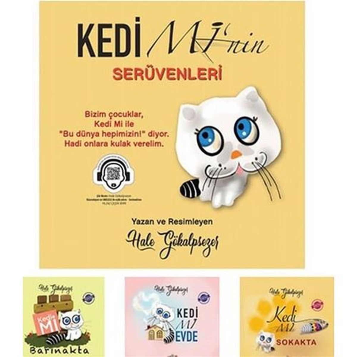 Kedi Mi'nin Serüvenleri - (3 Kitap Takım)