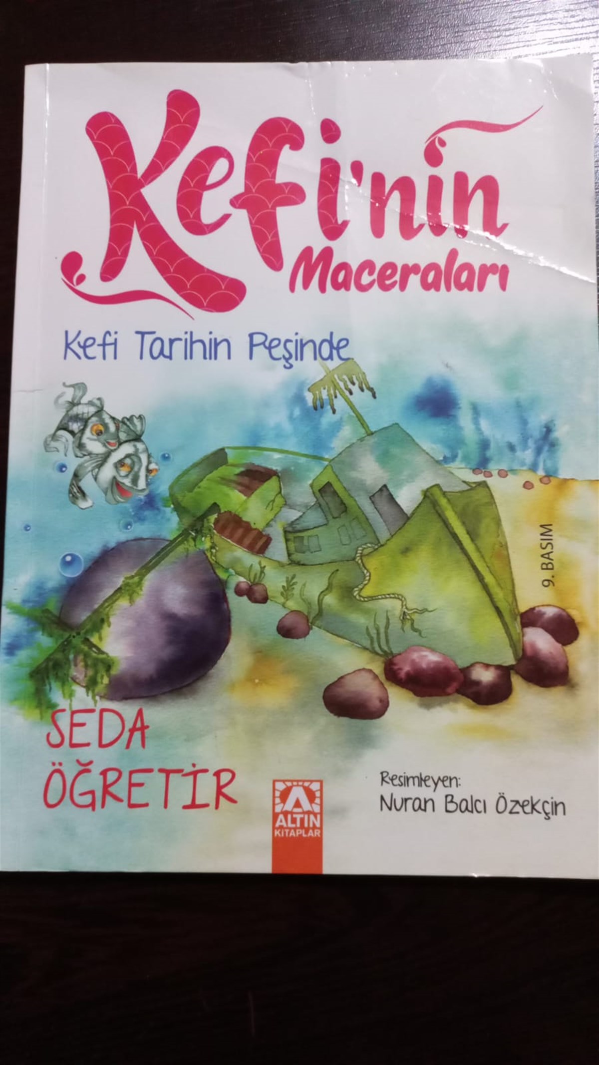 Kefi Tarihin Peşinde-Kefi'nin Maceraları (SAHAF) , Seda Öğretir , Kitap Müptelası - Sahaf , 9789752124981 ,