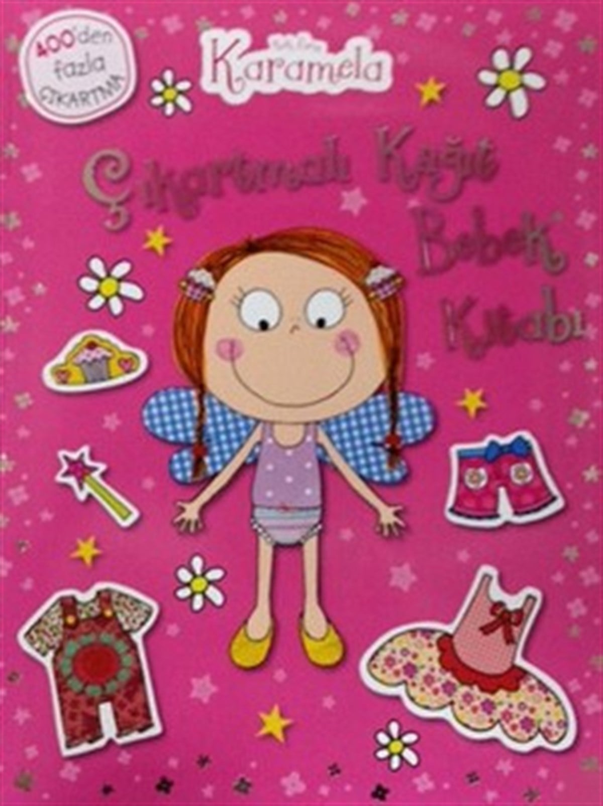 Kek Perisi Karamela - Çıkartmalı Kağıt Bebek Kitabı