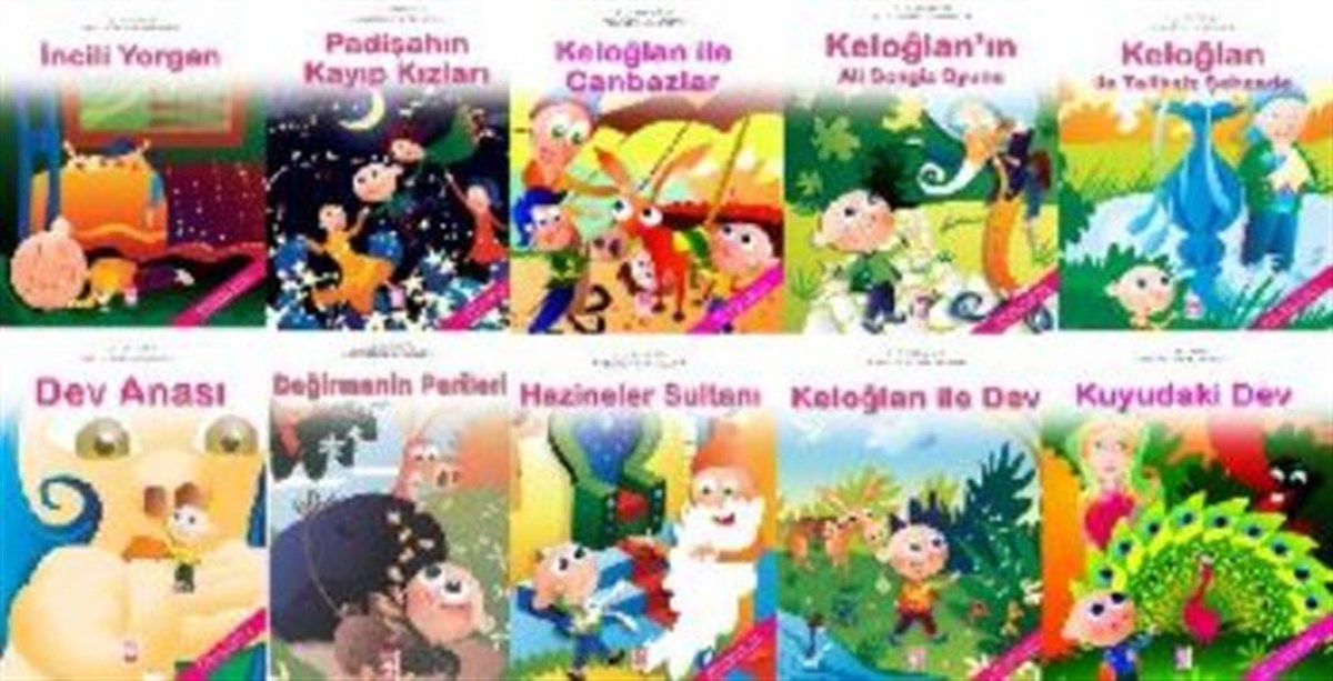 Keloğlan Masalları (10 Kitap)