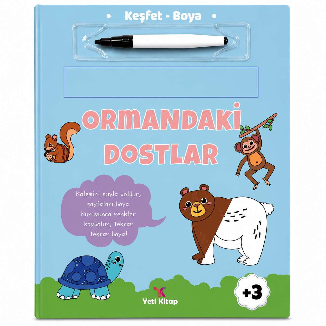 Keşfet Boya - Ormandaki Dostlar - Ciltli