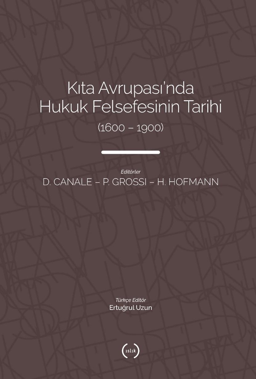 Kıta Avrupası'nda Hukuk Felsefesi'nin Tarihi (1600 – 1900)