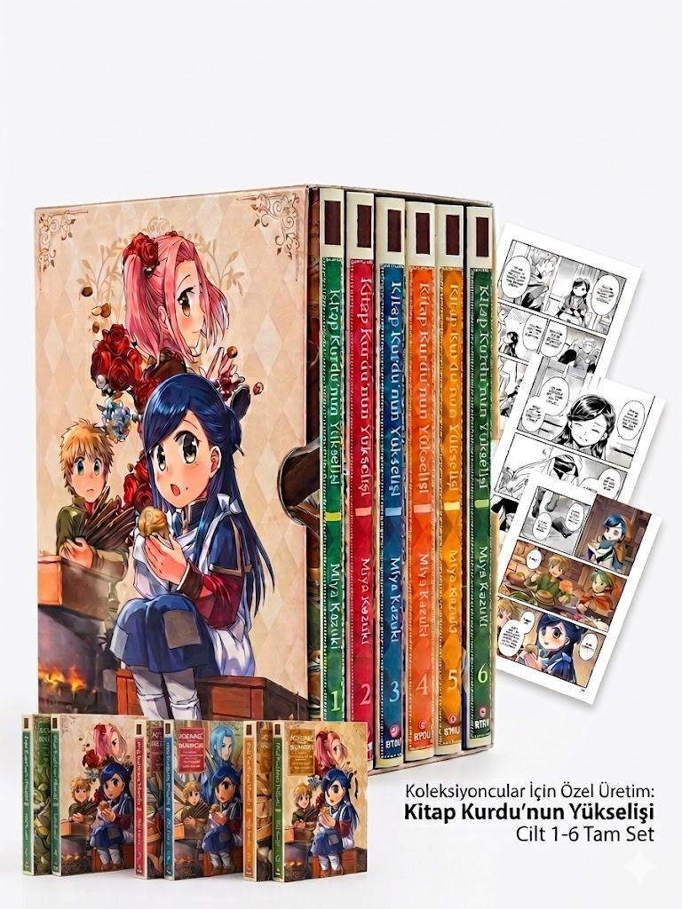Kitap Kurdu'nun Yükselişi Özel Kutulu Set (1-6 Cilt Tam Takım)