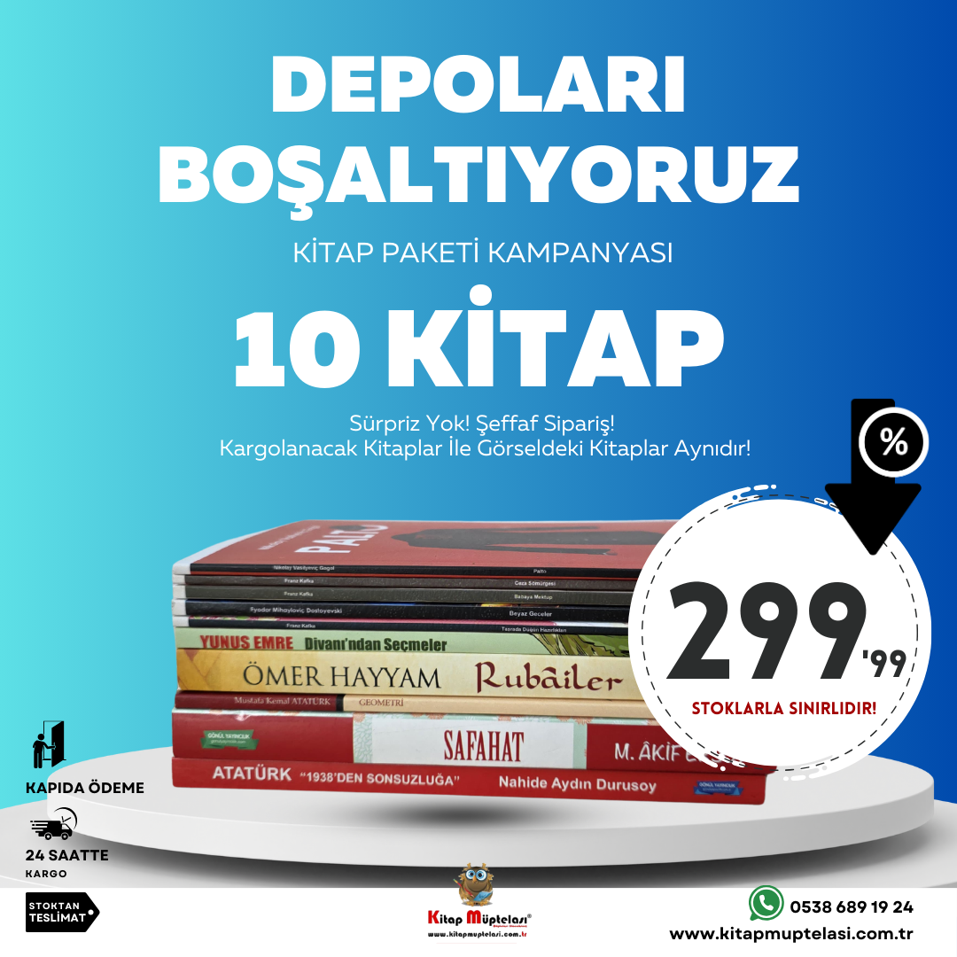 Kitap Kutusu - 10 Kitap - 3. Seçenek , Kolektif , Müptela Dükkan , 2433220279976 ,