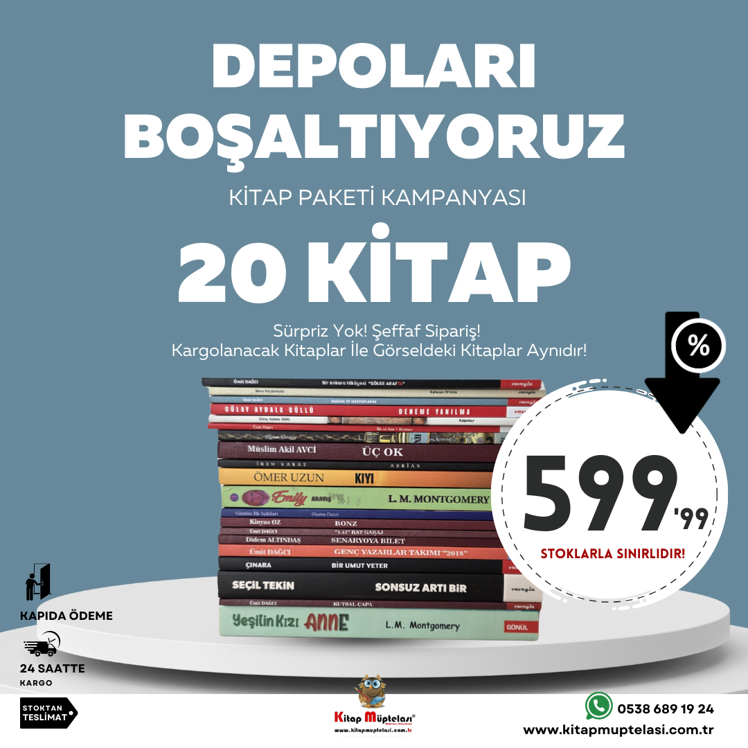 Kitap Kutusu - 20 Kitap - 2. Seçenek , Kolektif , Müptela Dükkan , 2433220279778 ,