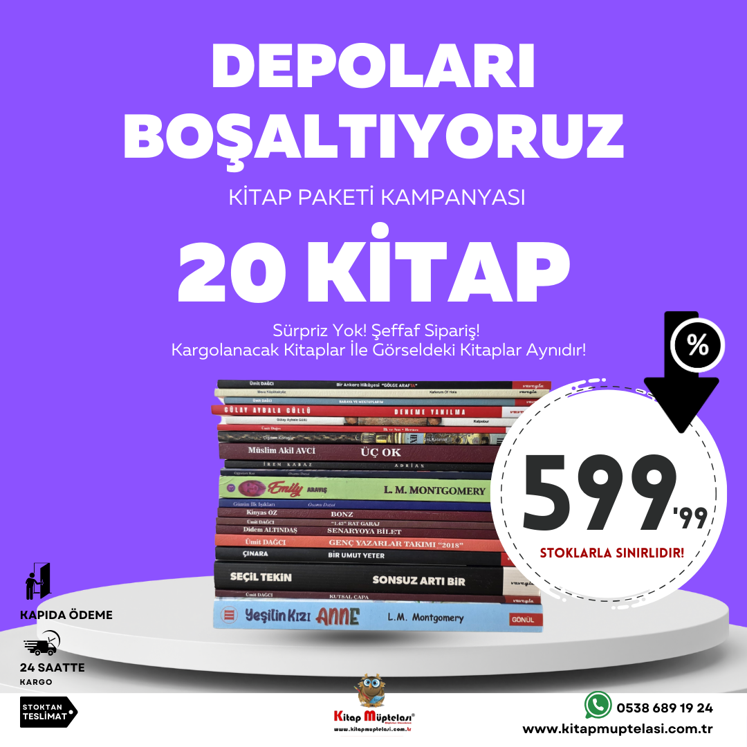 Kitap Kutusu - 20 Kitap - 3. Seçenek , Kolektif , Müptela Dükkan , 2433220279785 ,