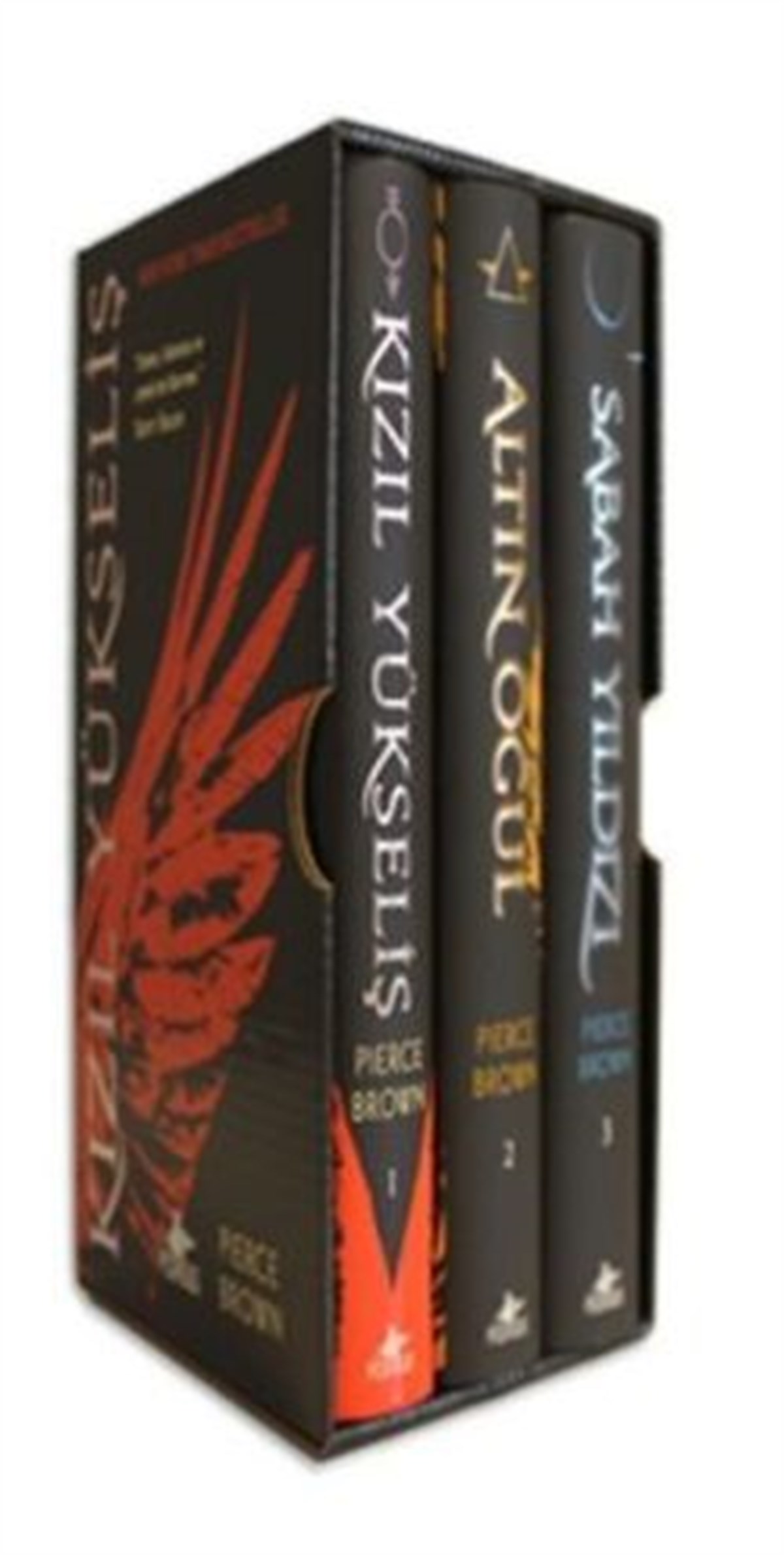 Kızıl İsyan Serisi Özel Kutulu Set (3 Kitap Ciltli)