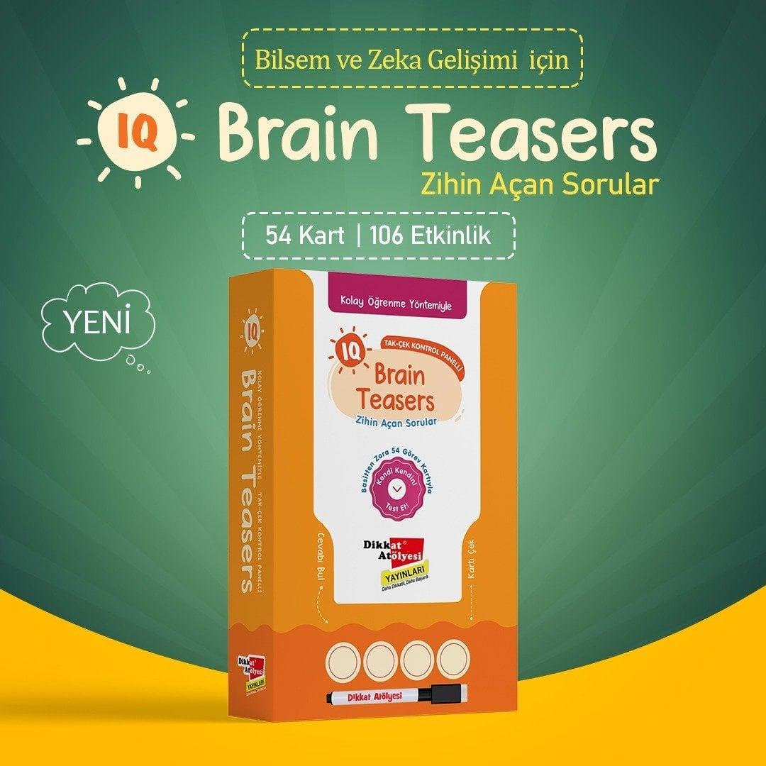 Kolay Öğrenme Yöntemiyle Bilsem için IQ Brain Teasers Zihin Açan Sorular