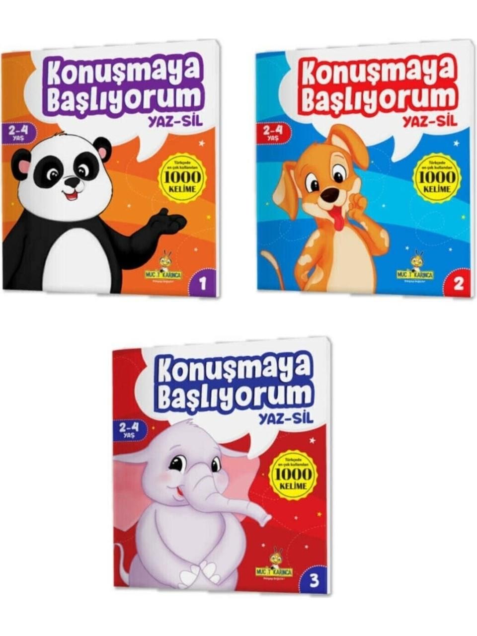 Konuşmaya Başlıyorum 2 - 4 Yaş , Kolektif , Yükselen Zeka , 97862557632089 ,
