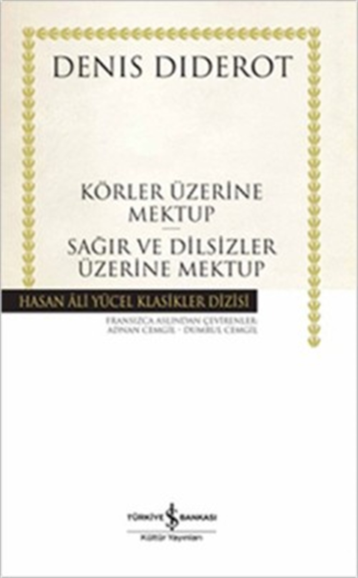 Körler Üzerine Mektup - Sağır ve Dilsizler Üzerine Mektup
