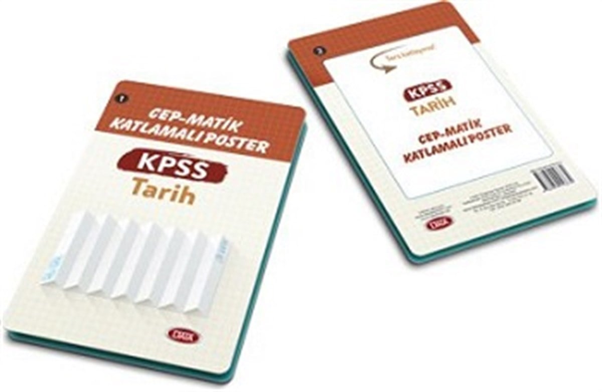 KPSS Tarih Cep-Matik Katlamalı Poster
