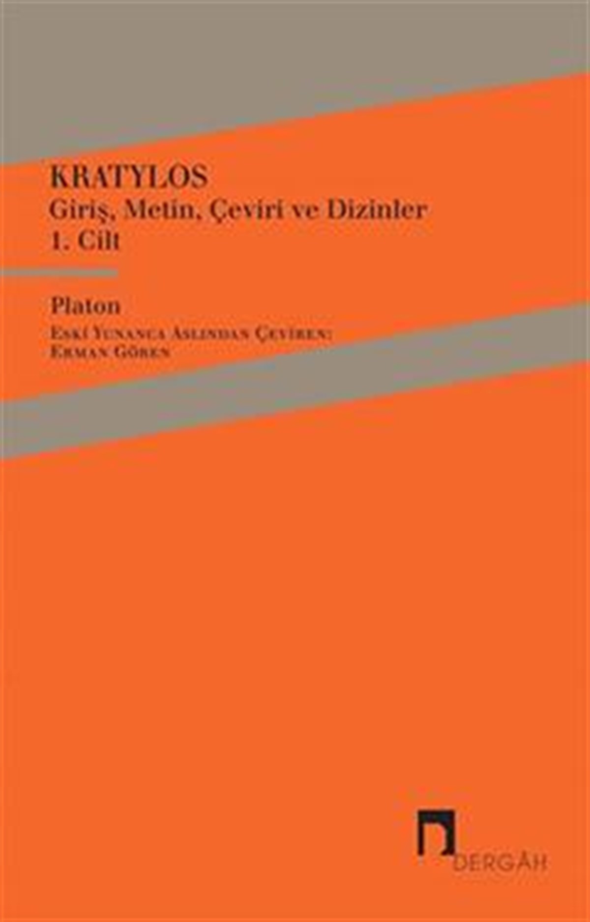 Kratylos 1. Cilt