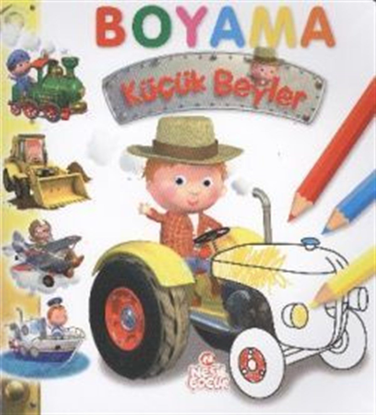 Küçük Beyler Boyama Kitabı 2