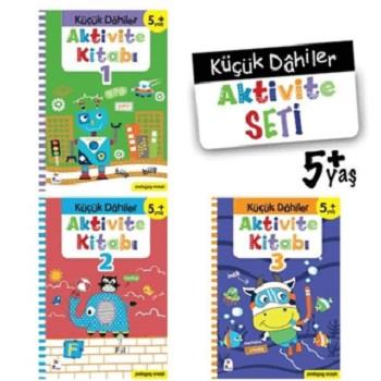 Küçük Dahiler Aktivite Seti : 5 + Yaş (3 Kitap Takım)