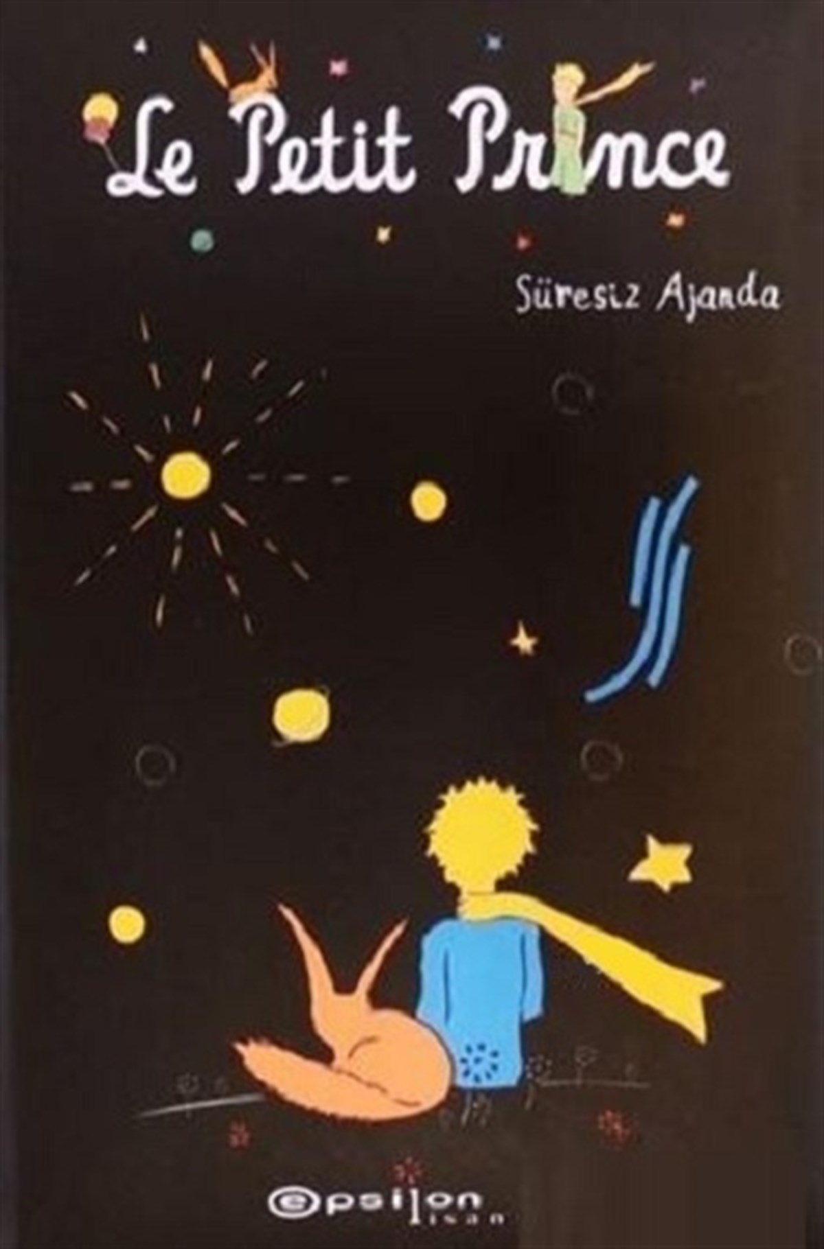 Küçük Prens Süresiz Ajanda - Siyah Kapak