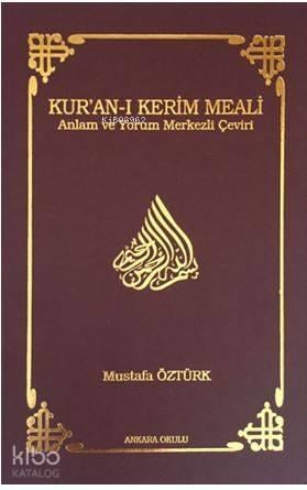Kur'an-ı Kerim Meali (Ciltli) (Küçük Boy)