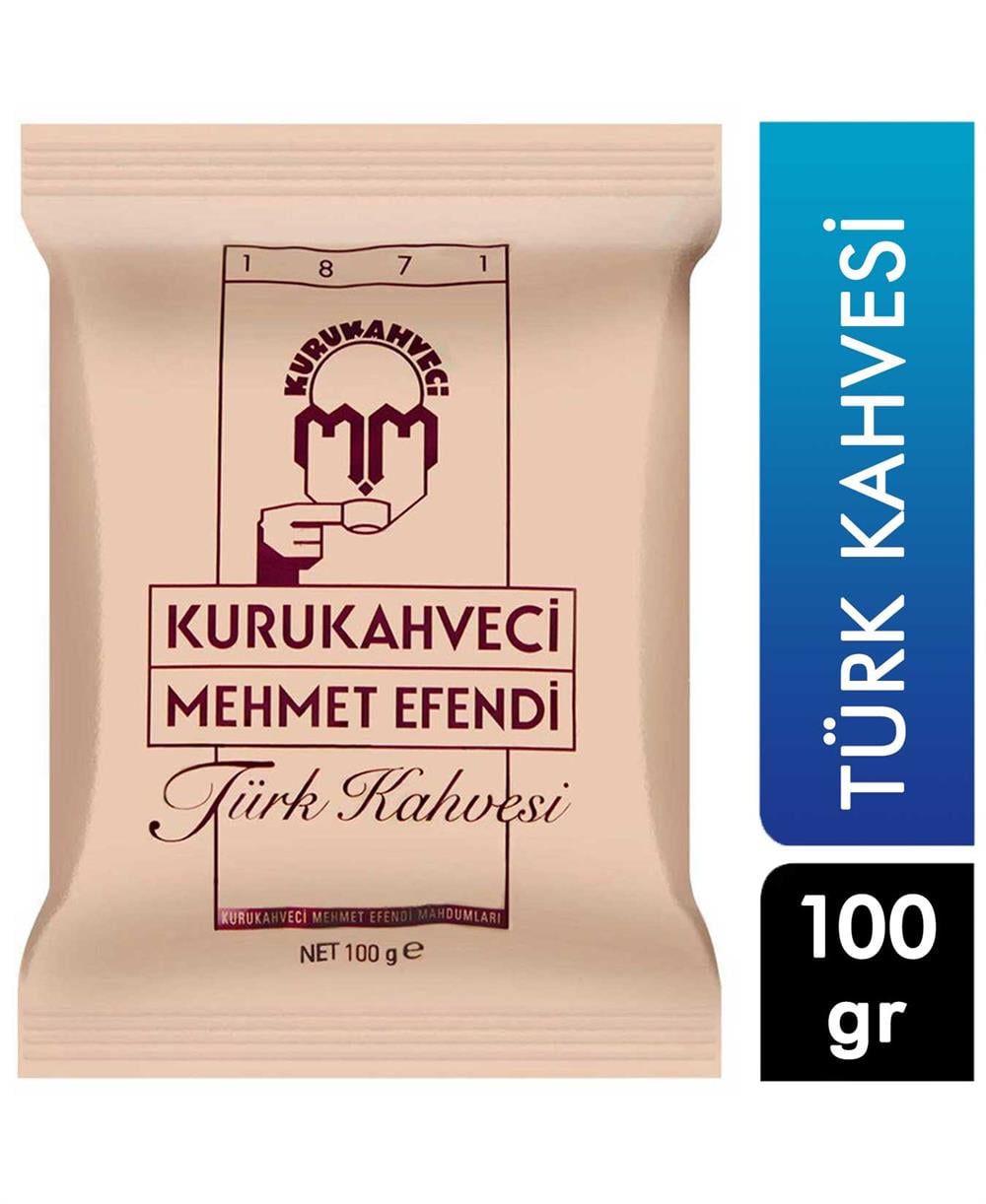 Kurukahveci Mehmet Efendi Türk Kahvesi 100 gr , Kurukahveci Mehmet Efendi , Mehmet Efendi , 8690627021209 ,