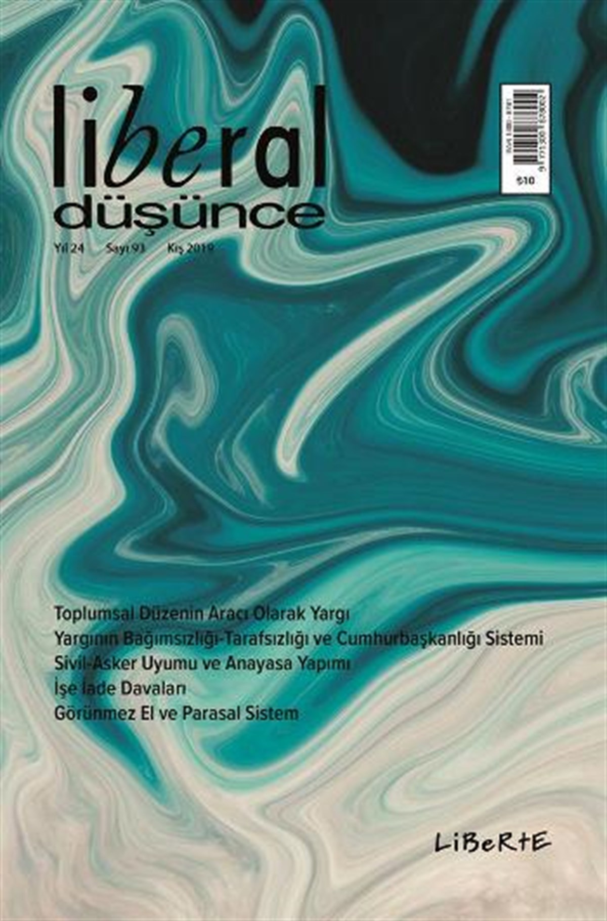 Liberal Düşünce Dergisi Sayı 93 Kış 2019