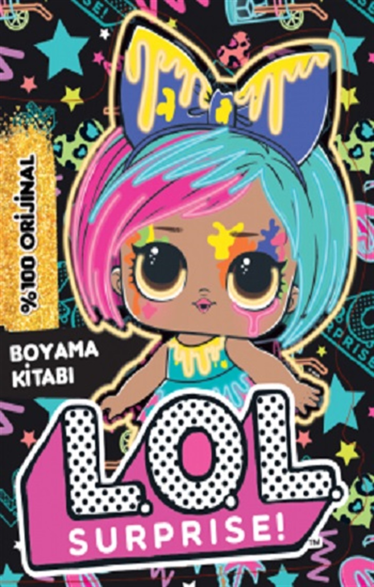 Lol Surorise Neon Splatters Boyama Kitabı
