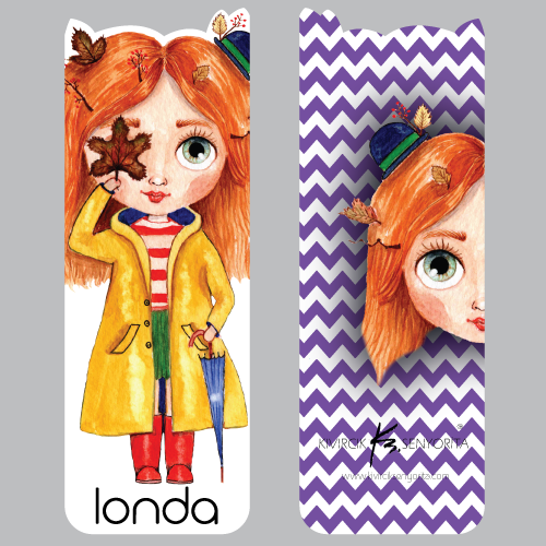 Londa Kitap Ayracı , Kıvırcık Senyorita , Kıvırcık Senyorita , 2433215371616 ,