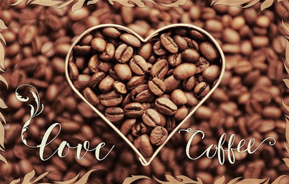 LOVE COFFEE - POSTER