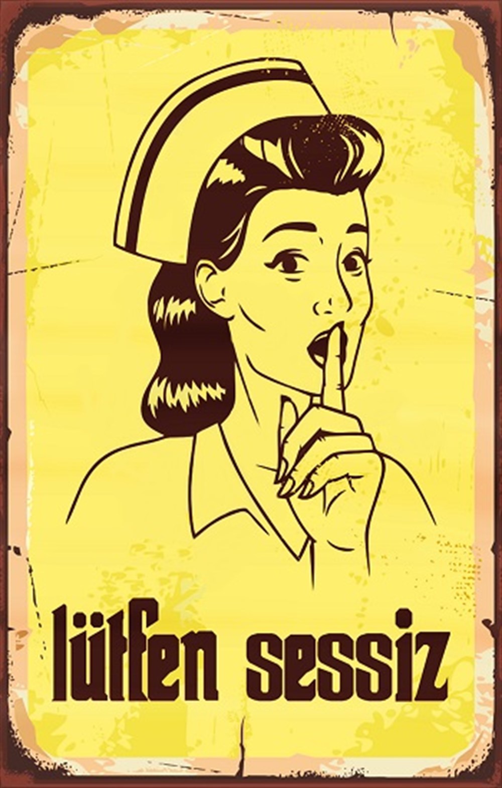 LÜTFEN SESSİZ - POSTER