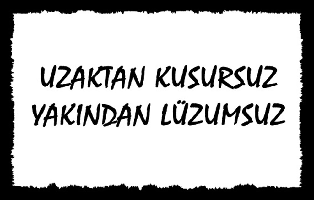 LÜZUMSUZ - POSTER