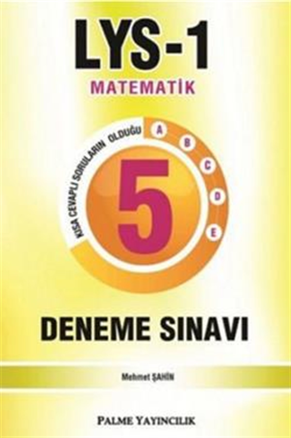 LYS 1 Matematik 5 Deneme Sınavı Palme Yayınları