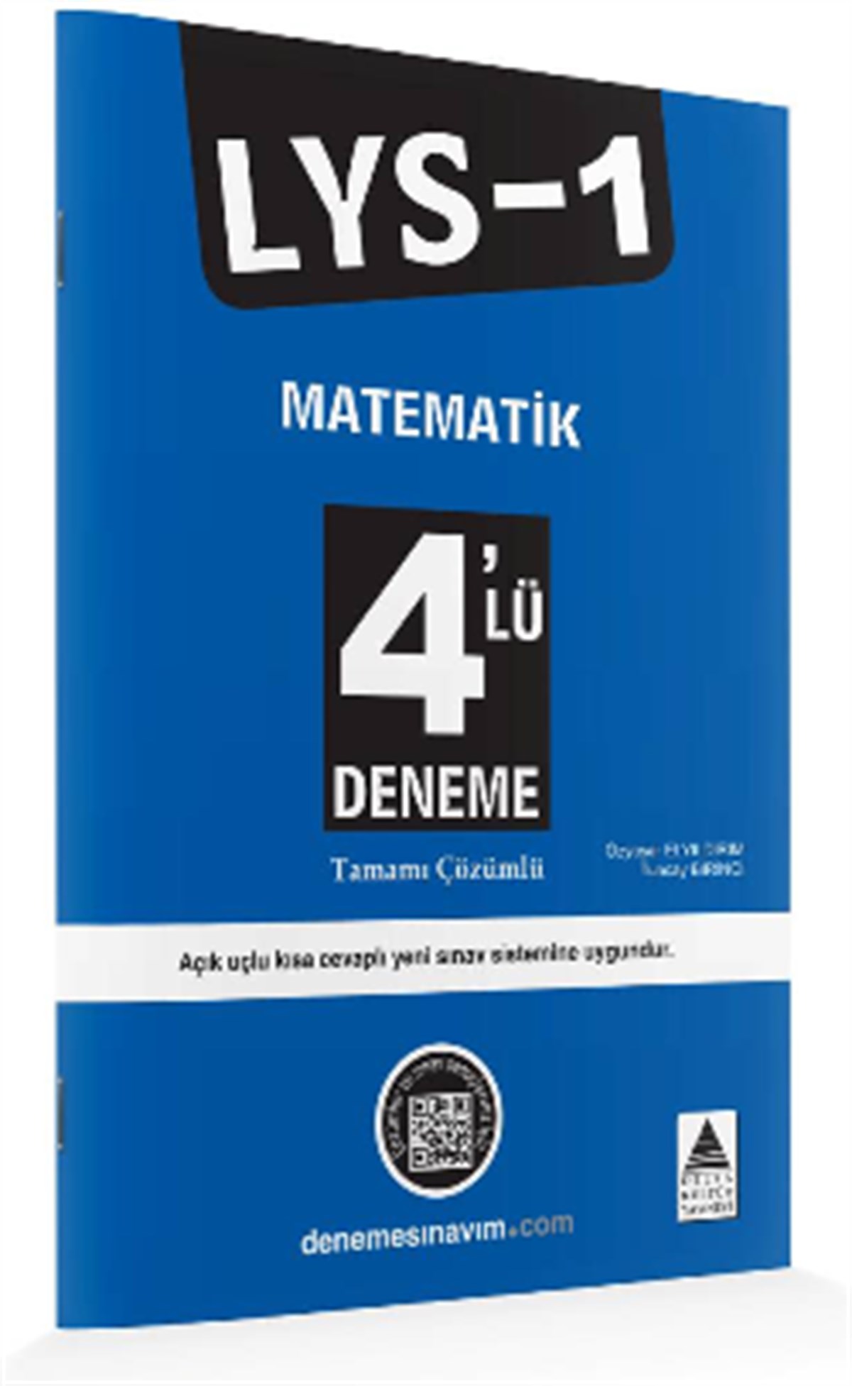 LYS 1 Matematik Tamamı Çözümlü 4 Deneme Delta Kültür Yayınları