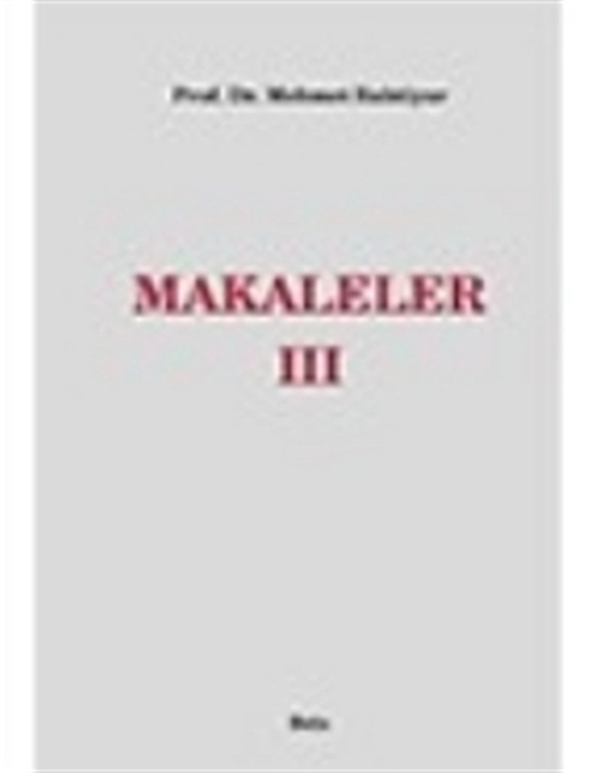 Makaleler 3