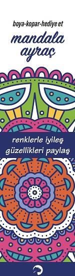 Mandala Ayraç Lacivert