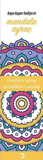 Mandala Ayraç Sarı